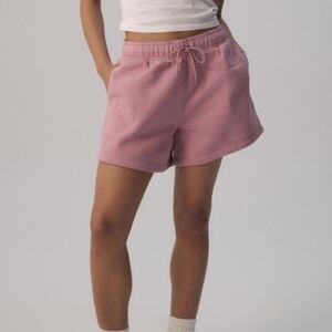 NWT Cozi Women's Pink 5" Fleece Shorts Sz S MSRP $30